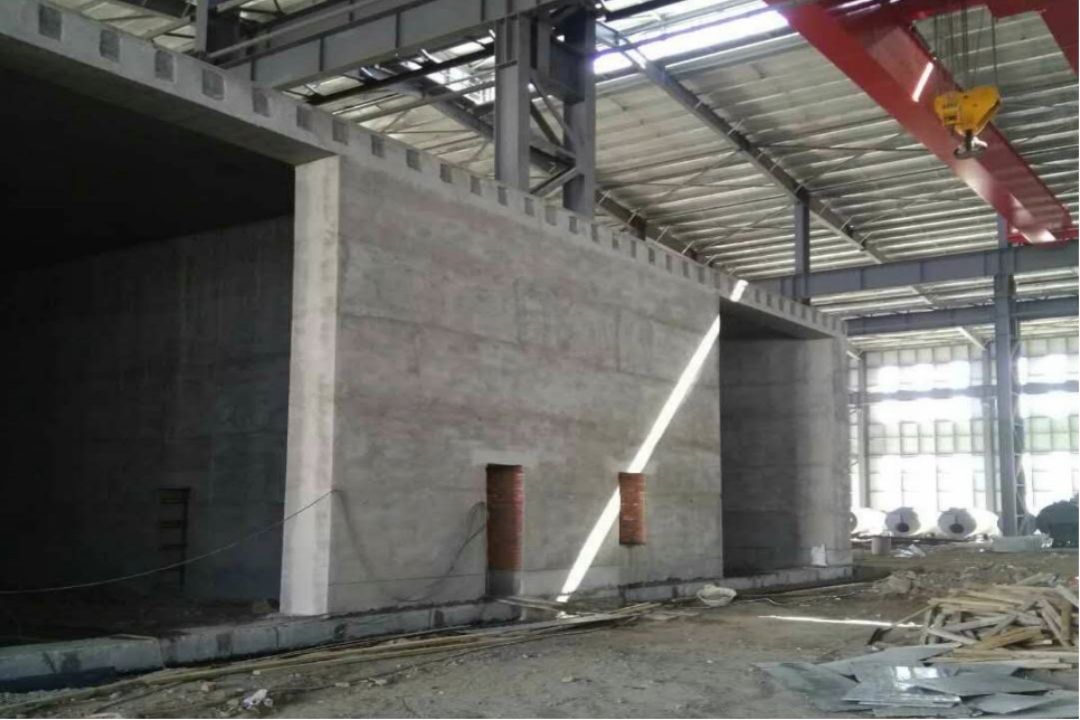 哈尔滨红光锅炉——350kv风电塔筒探伤室整体建造项目